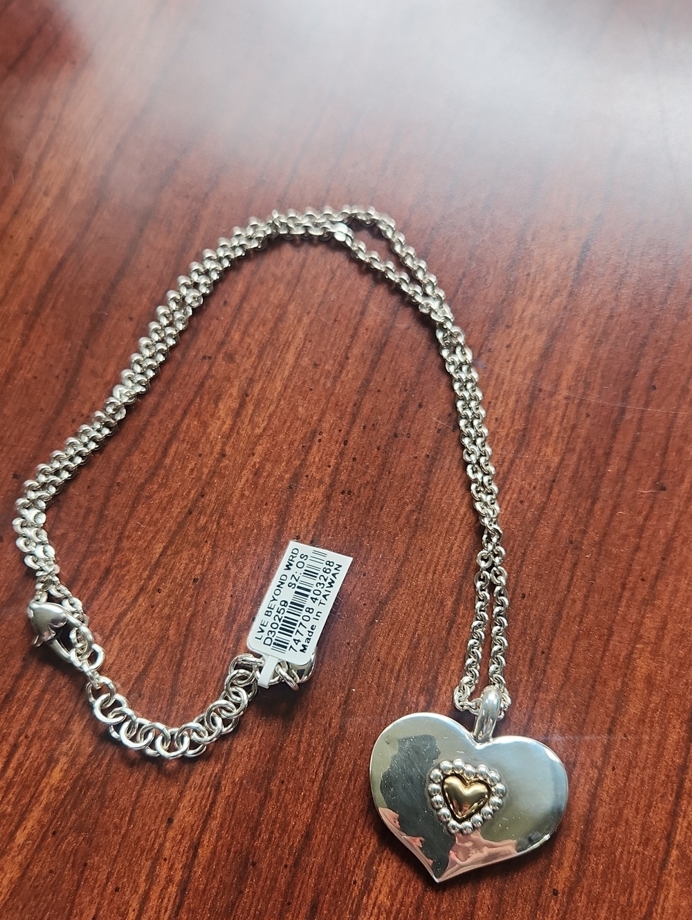 Brighton Love Beyond Words Necklace